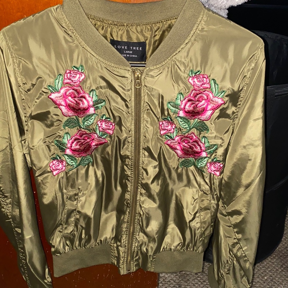 Navy Green Jacket